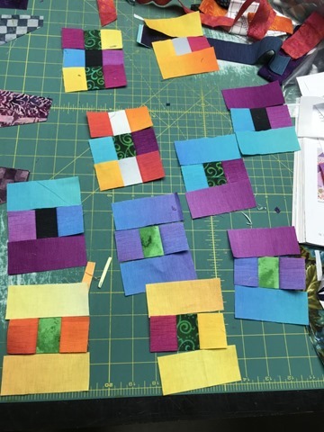 quilting process pictures