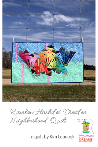 Rainbow Hashdot Dresden Neighborhood by Kim Lapacek