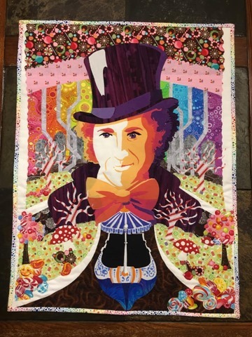 willy wonka quilt by Laura strickland