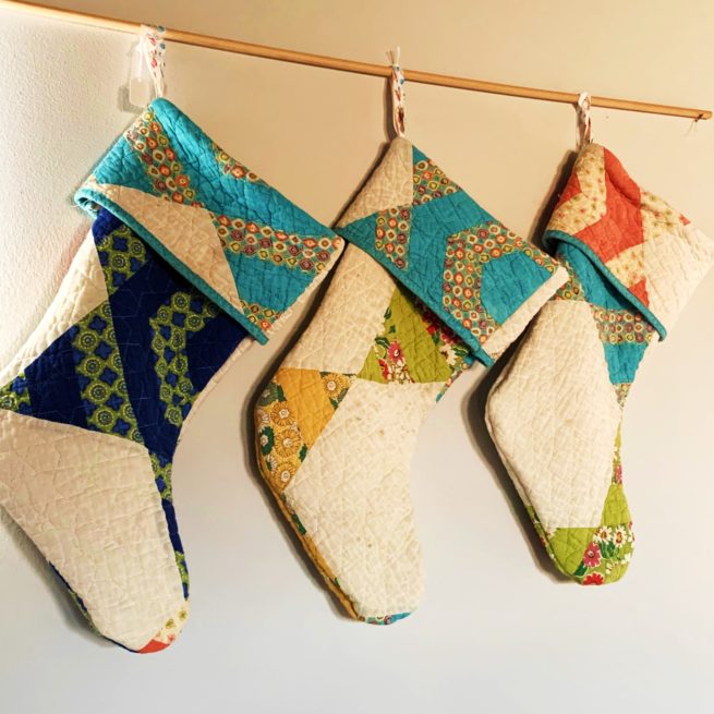 Cutter Quilt Christmas Stockings – DIY or Buy!